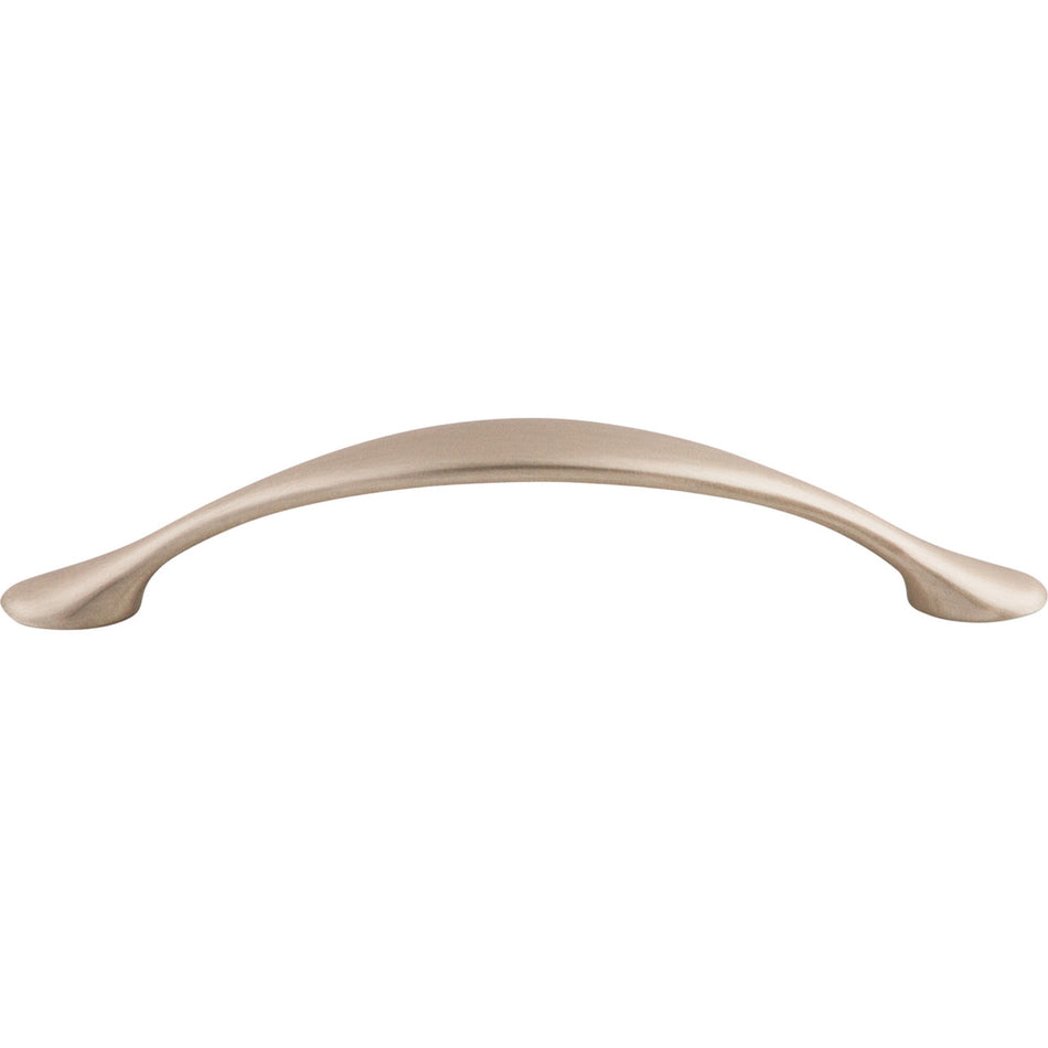 Top Knobs M526: 3-3/4" cc Hartford Arch Cabinet Pull - Brushed Satin Nickel