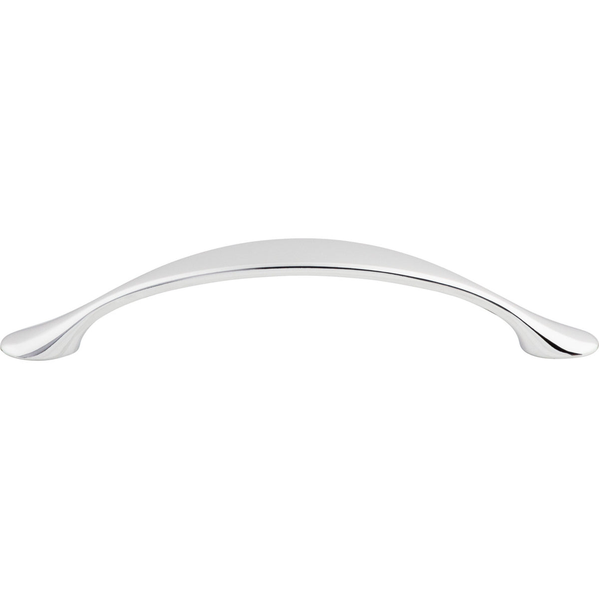 Top Knobs M528: 5-1/16" cc Hartford Arch Cabinet Pull - Polished Chrome