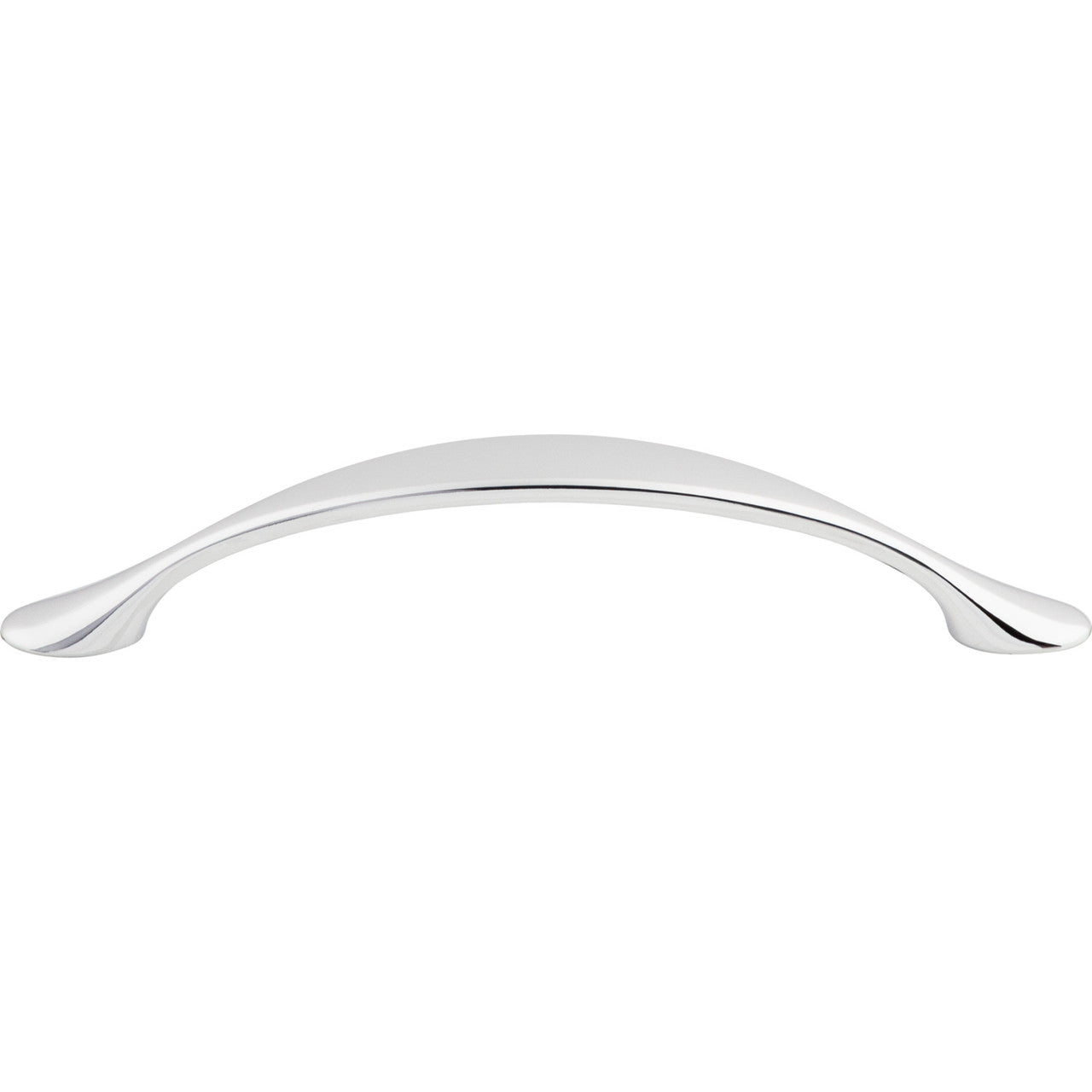 Top Knobs M528: 5-1/16" cc Hartford Arch Cabinet Pull - Polished Chrome