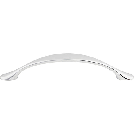 Top Knobs M528: 5-1/16" cc Hartford Arch Cabinet Pull - Polished Chrome
