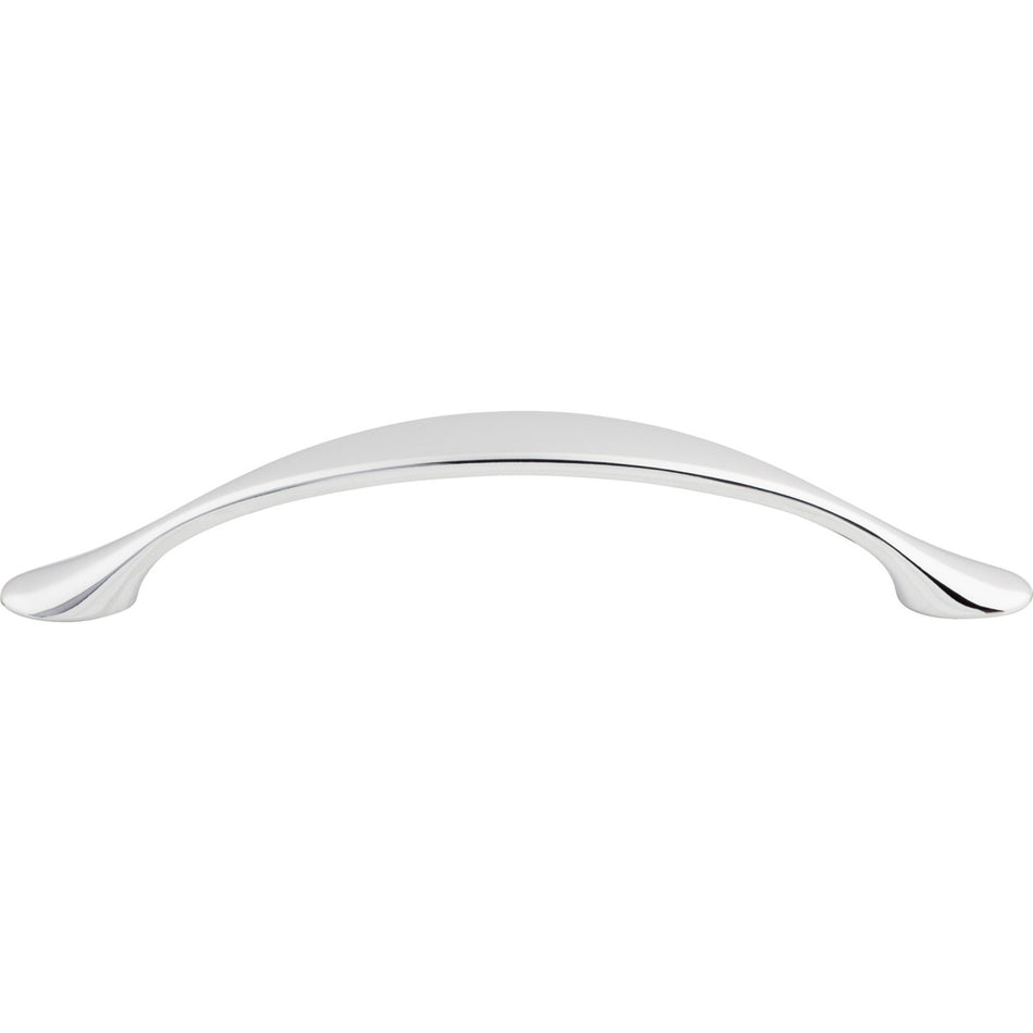 Top Knobs M528: 5-1/16" cc Hartford Arch Cabinet Pull - Polished Chrome