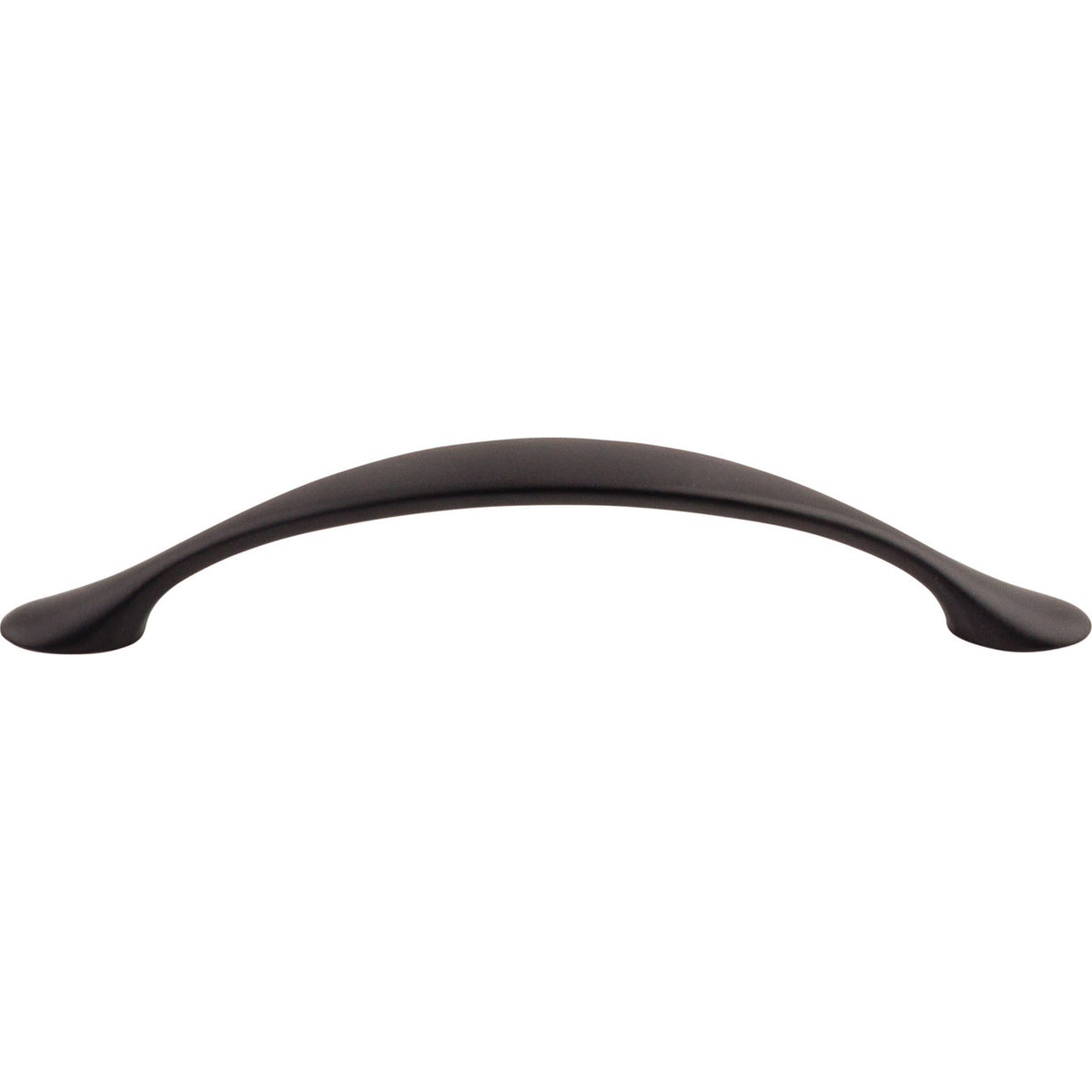 Top Knobs M529: 5-1/16" cc Hartford Arch Cabinet Pull - Flat Black