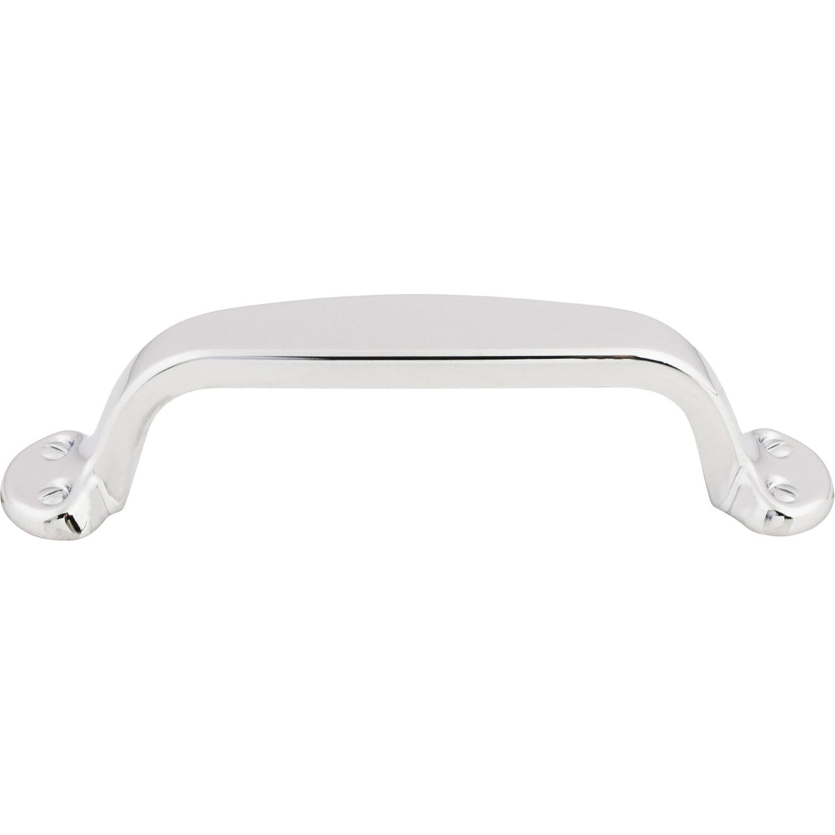 Top Knobs M531: 3-3/4" cc Nouveau II Trunk Cabinet Pull - Polished Chrome