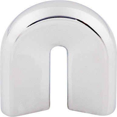 Top Knobs M556: 3/4" cc Nouveau II U-Shaped Cabinet Pull - Polished Chrome