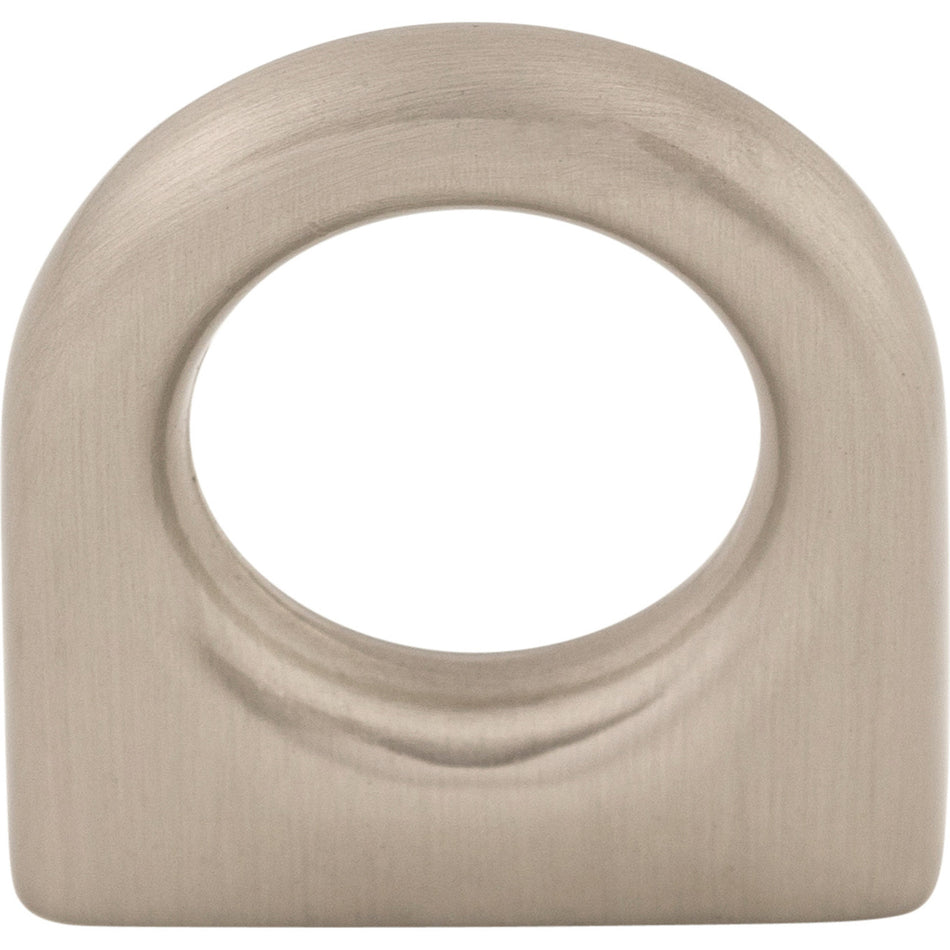 Top Knobs M558: 1-3/16" Stacked Ring Cabinet Knob - Brushed Satin Nickel