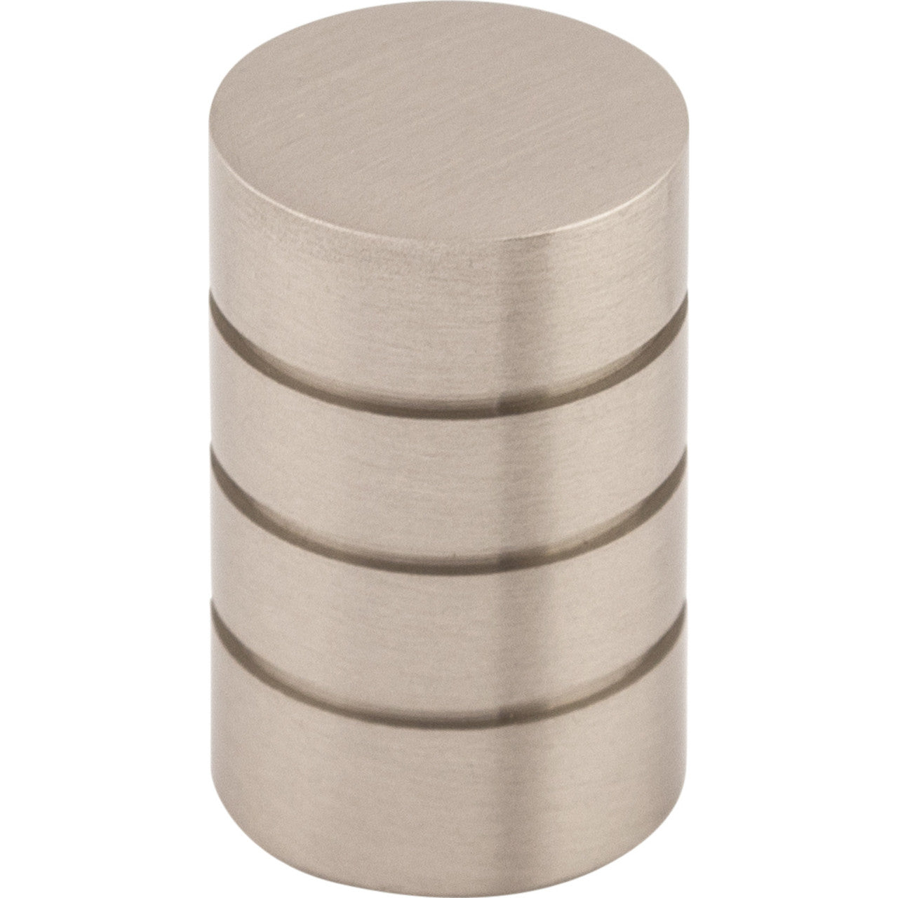 Top Knobs M576: 5/8" Stacked Ring Cabinet Knob - Brushed Satin Nickel