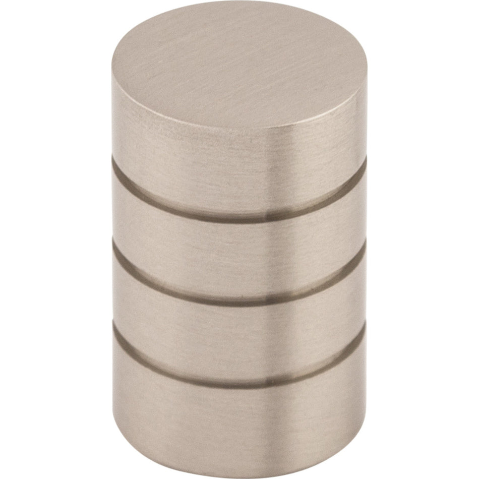 Top Knobs M576: 5/8" Stacked Ring Cabinet Knob - Brushed Satin Nickel