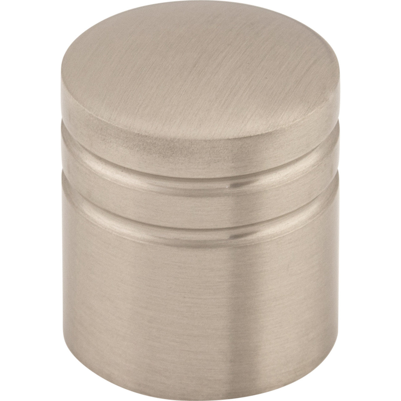 Top Knobs M582: 1" Stacked Ring Cabinet Knob - Brushed Satin Nickel