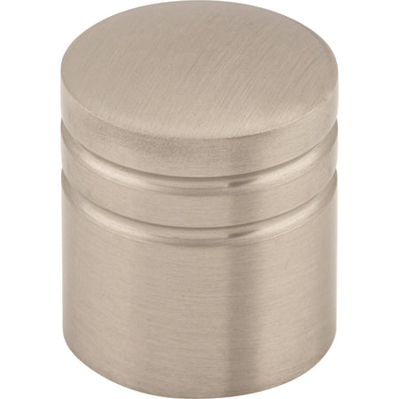 Top Knobs M582: 1" Stacked Ring Cabinet Knob - Brushed Satin Nickel
