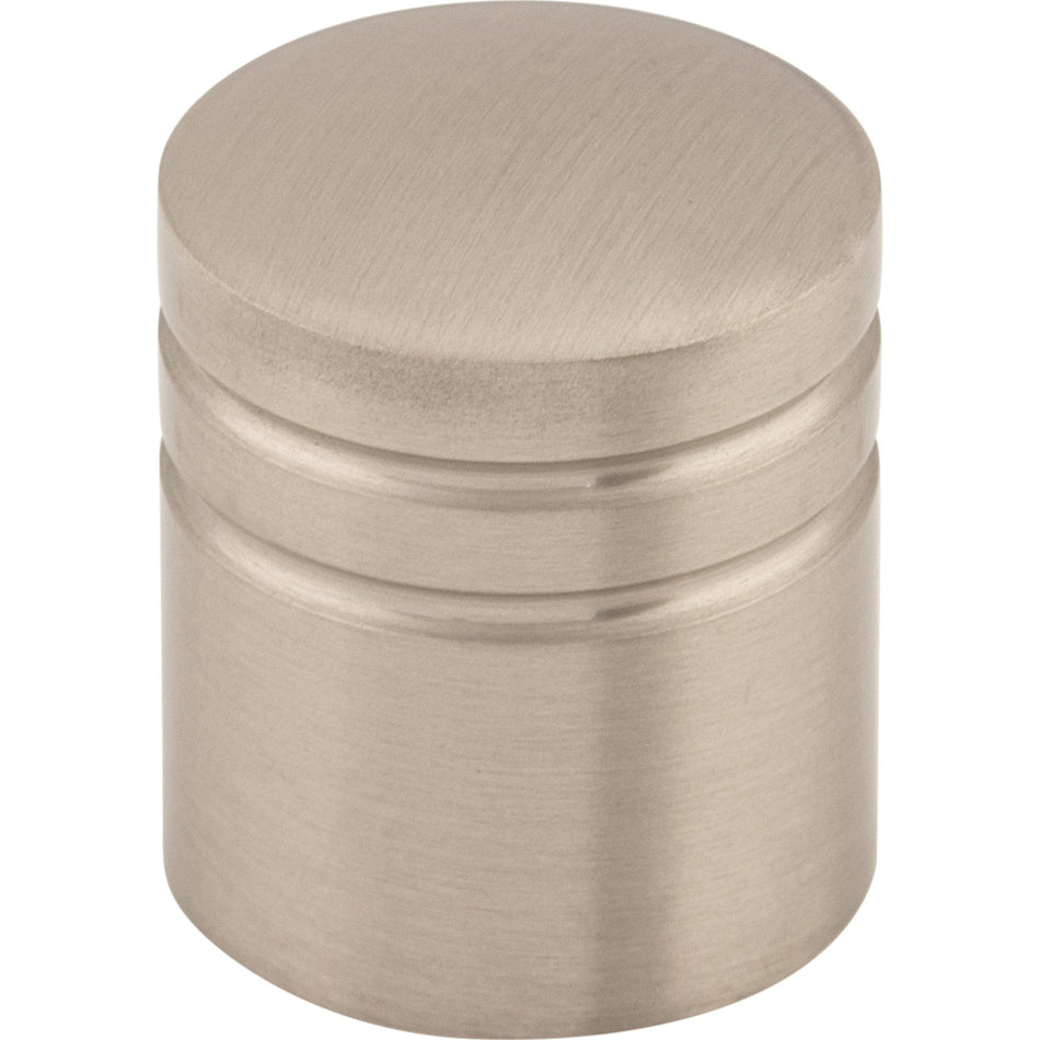 Top Knobs M582: 1" Stacked Ring Cabinet Knob - Brushed Satin Nickel