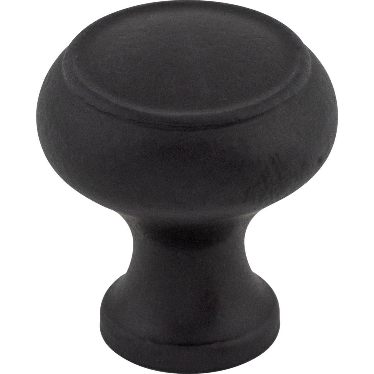 Top Knobs M608: 1-1/8" Normandy Round Cabinet Knob - Patina Black
