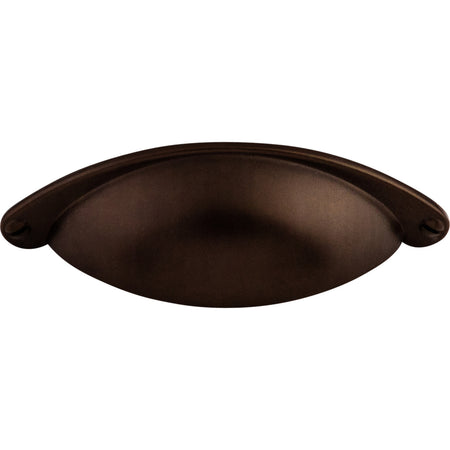 Top Knobs M745: 2-1/2" cc Arendal Cup Cabinet Pull - Oil Rubbed Bronze