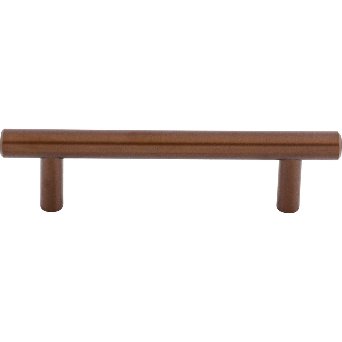 Top Knobs M757: 3-3/4" cc Hopewell Round Bar Cabinet Pull - Oil Rubbed Bronze