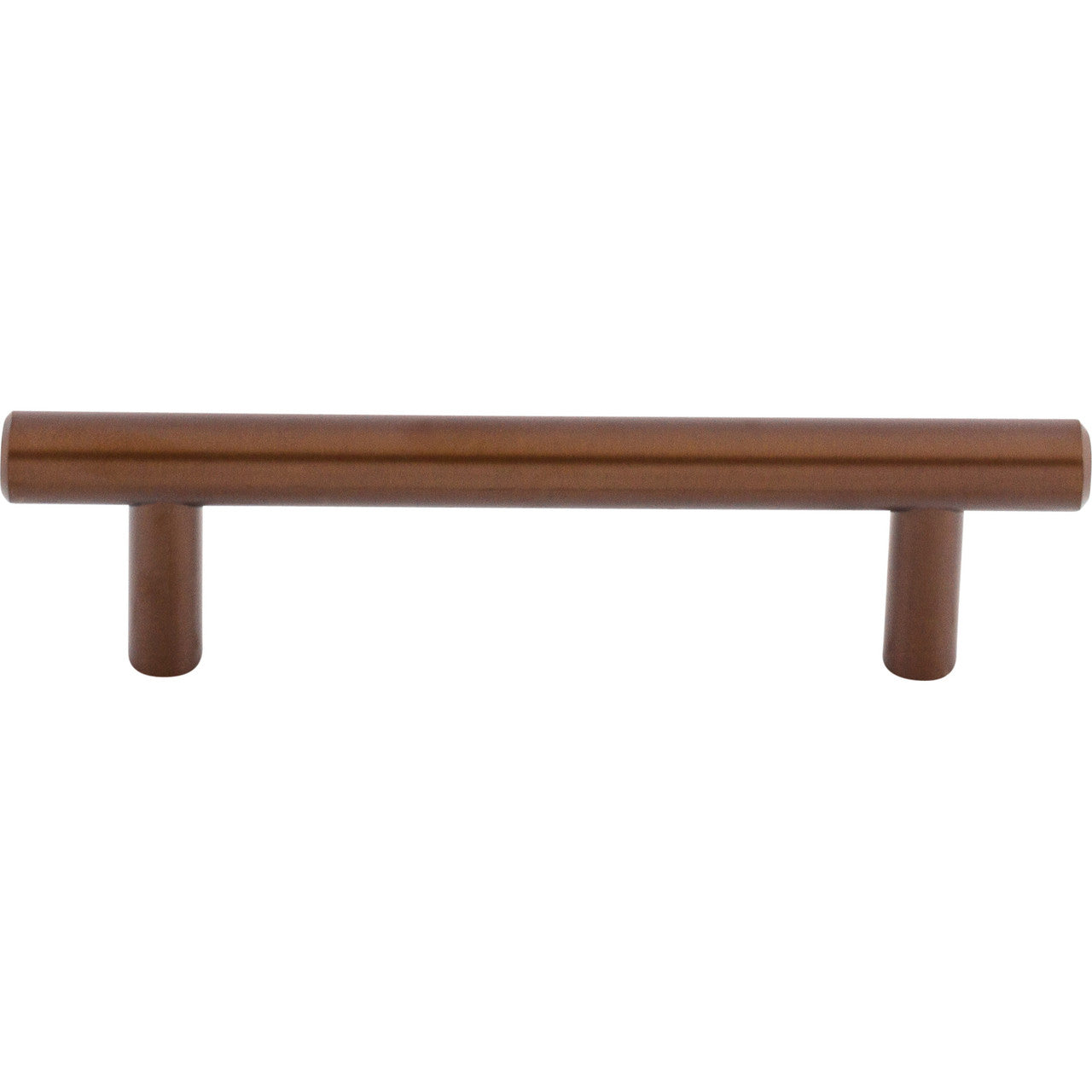 Top Knobs M757: 3-3/4" cc Hopewell Round Bar Cabinet Pull - Oil Rubbed Bronze