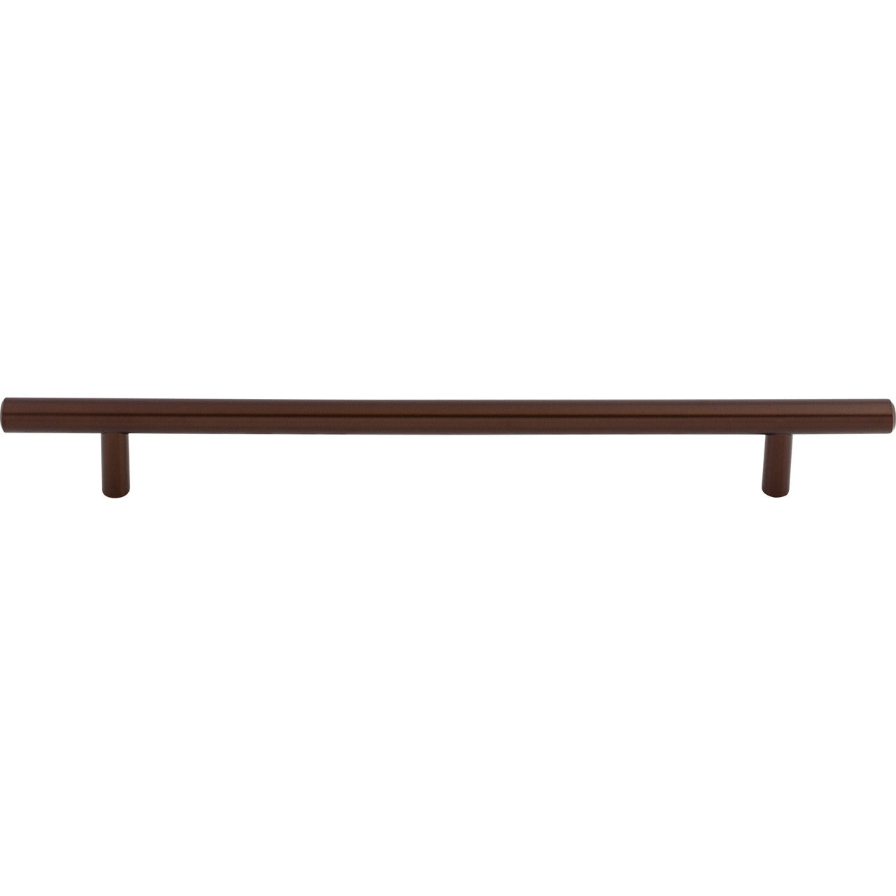 Top Knobs M760: 8-13/16" cc Hopewell Round Bar Cabinet Pull - Oil Rubbed Bronze