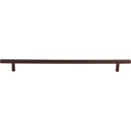 Top Knobs M761A: 15" cc Hopewell Round Bar Cabinet Pull - Oil Rubbed Bronze