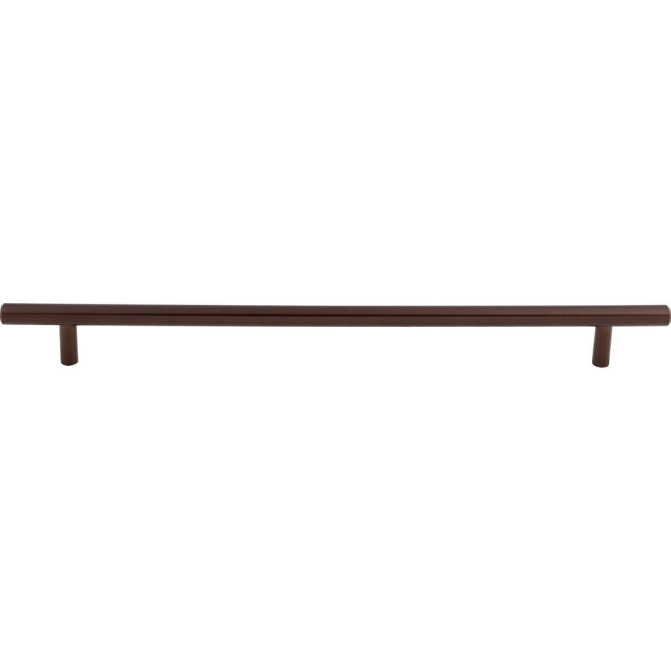 Top Knobs M761: 11-11/32" cc Hopewell Round Bar Cabinet Pull - Oil Rubbed Bronze