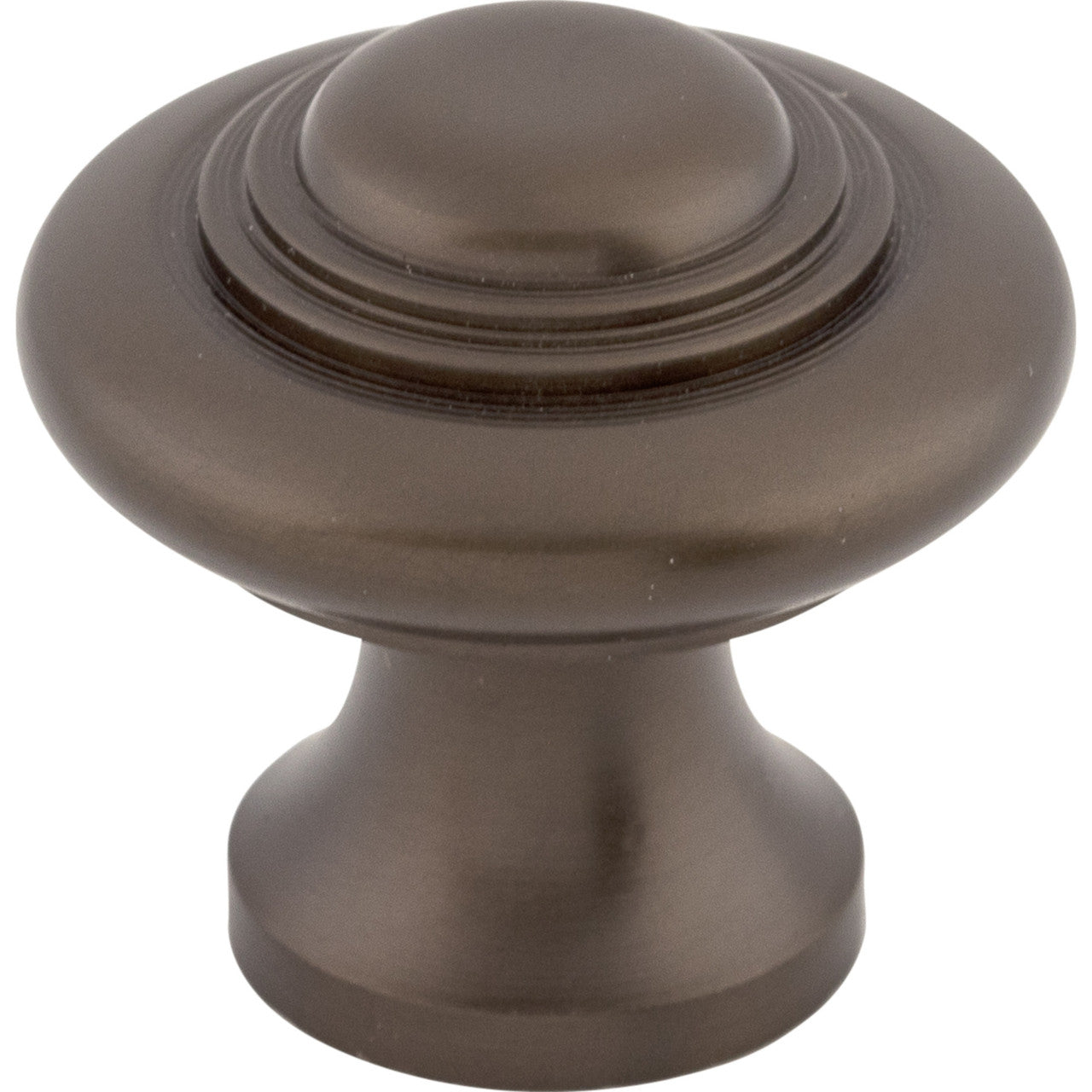 Top Knobs M771: 1-1/4" Ascot Round Cabinet Knob - Oil Rubbed Bronze