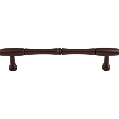 Top Knobs M797-7: 7" cc Nouveau Bamboo Round Bar Cabinet Pull - Oil Rubbed Bronze