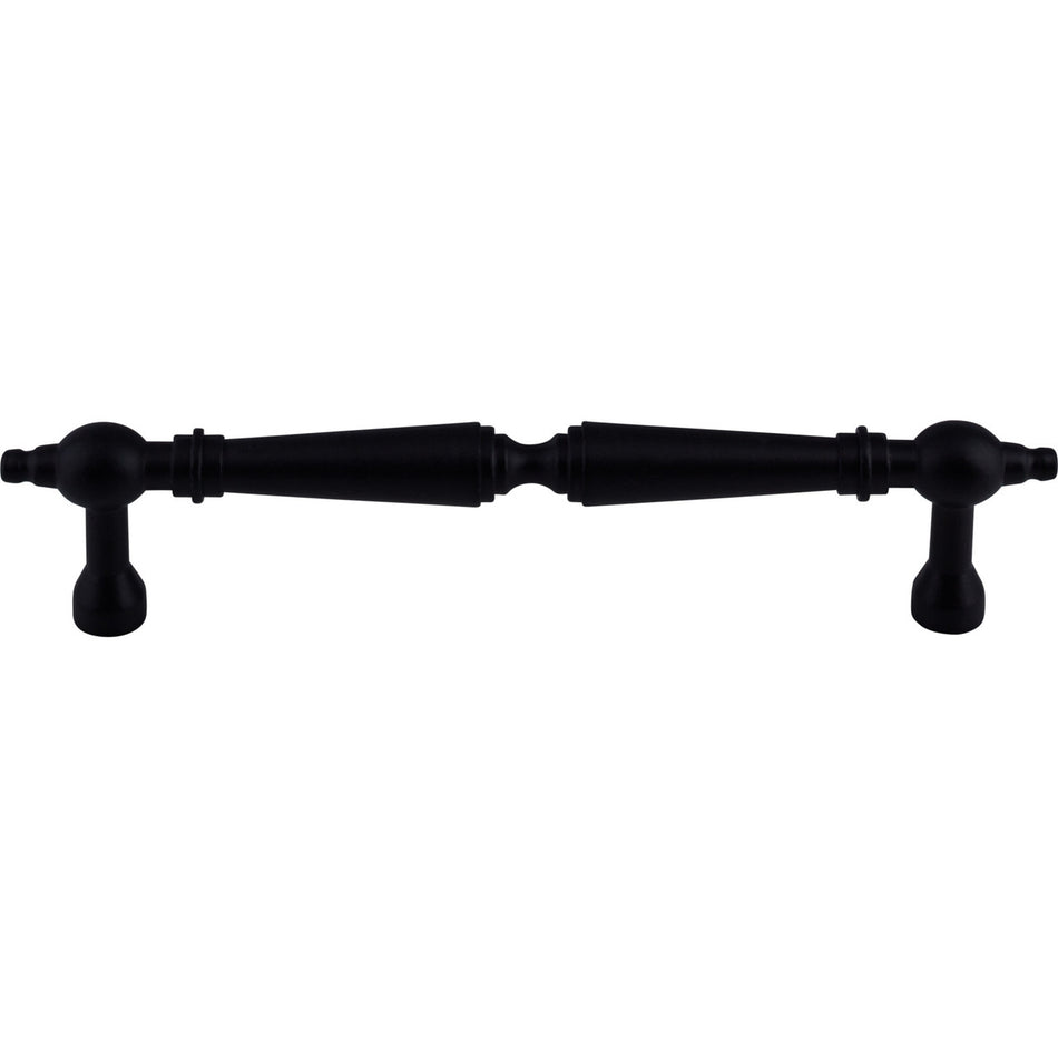 Top Knobs M803-7: 7" cc Asbury D-Handle Cabinet Pull - Patina Black