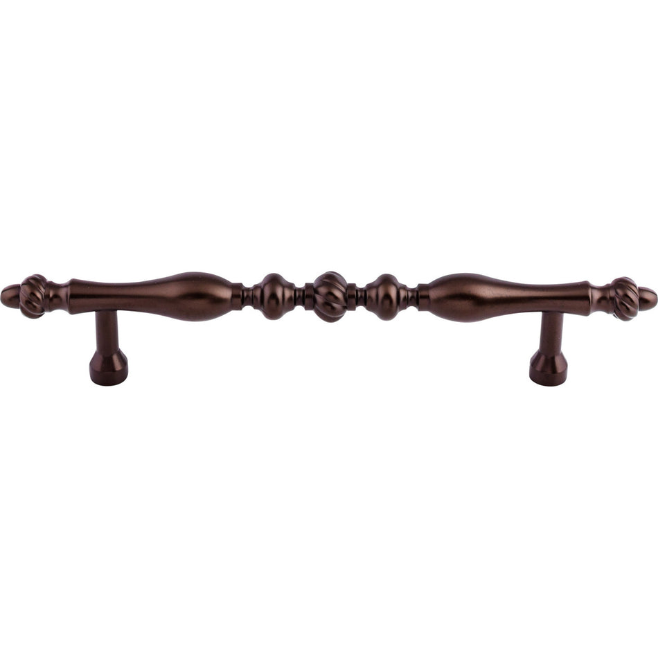Top Knobs M816-7: 7" cc Somerset Melon Round Bar Cabinet Pull - Oil Rubbed Bronze
