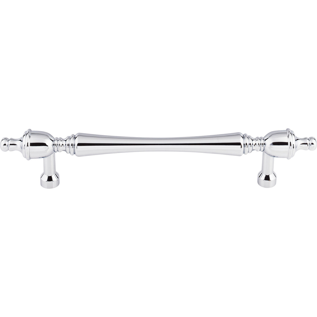 Top Knobs M817-7: 7" cc Somerset Round Bar Cabinet Pull - Polished Chrome