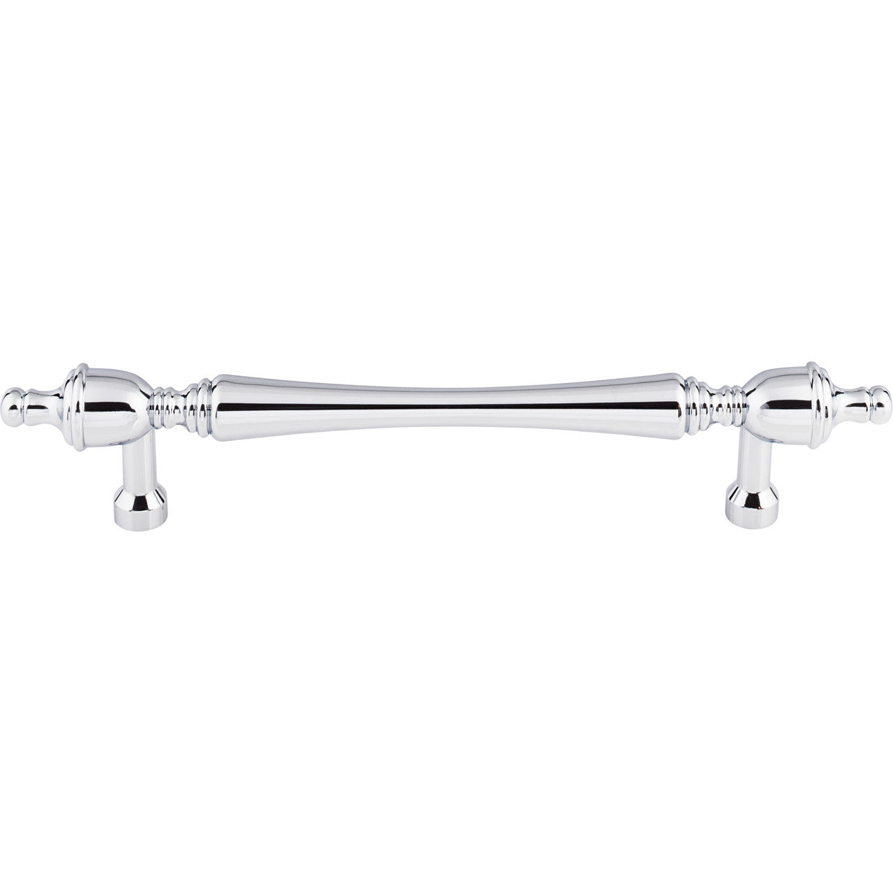 Top Knobs M817-7: 7" cc Somerset Round Bar Cabinet Pull - Polished Chrome