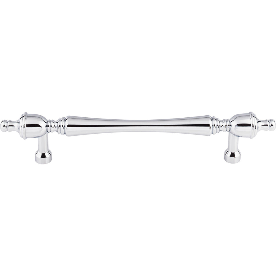 Top Knobs M817-7: 7" cc Somerset Round Bar Cabinet Pull - Polished Chrome