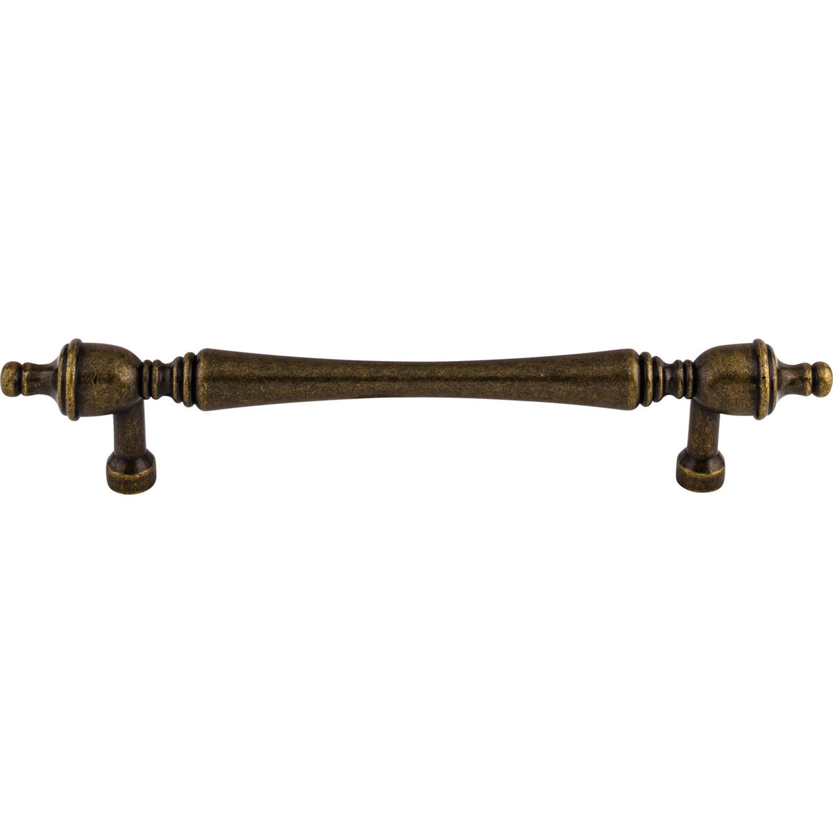 Top Knobs M822-7: 7" cc Somerset Round Bar Cabinet Pull - German Bronze