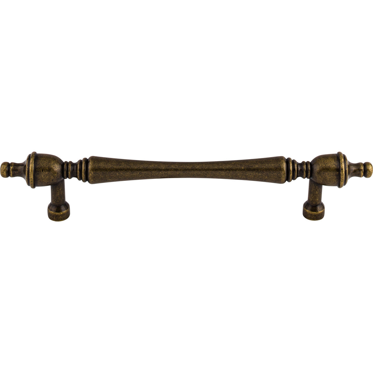 Top Knobs M822-7: 7" cc Somerset Round Bar Cabinet Pull - German Bronze