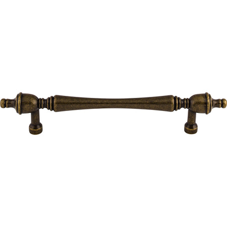 Top Knobs M822-7: 7" cc Somerset Round Bar Cabinet Pull - German Bronze