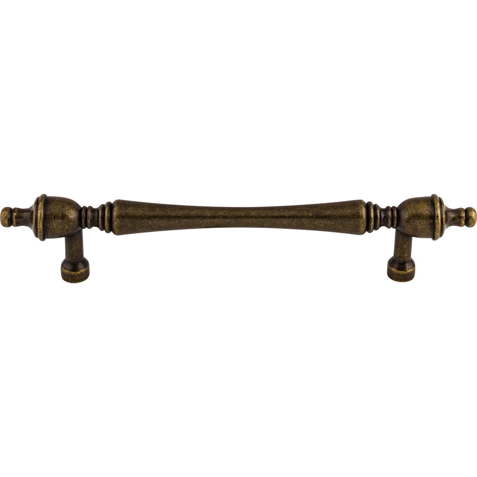 Top Knobs M822-7: 7" cc Somerset Round Bar Cabinet Pull - German Bronze
