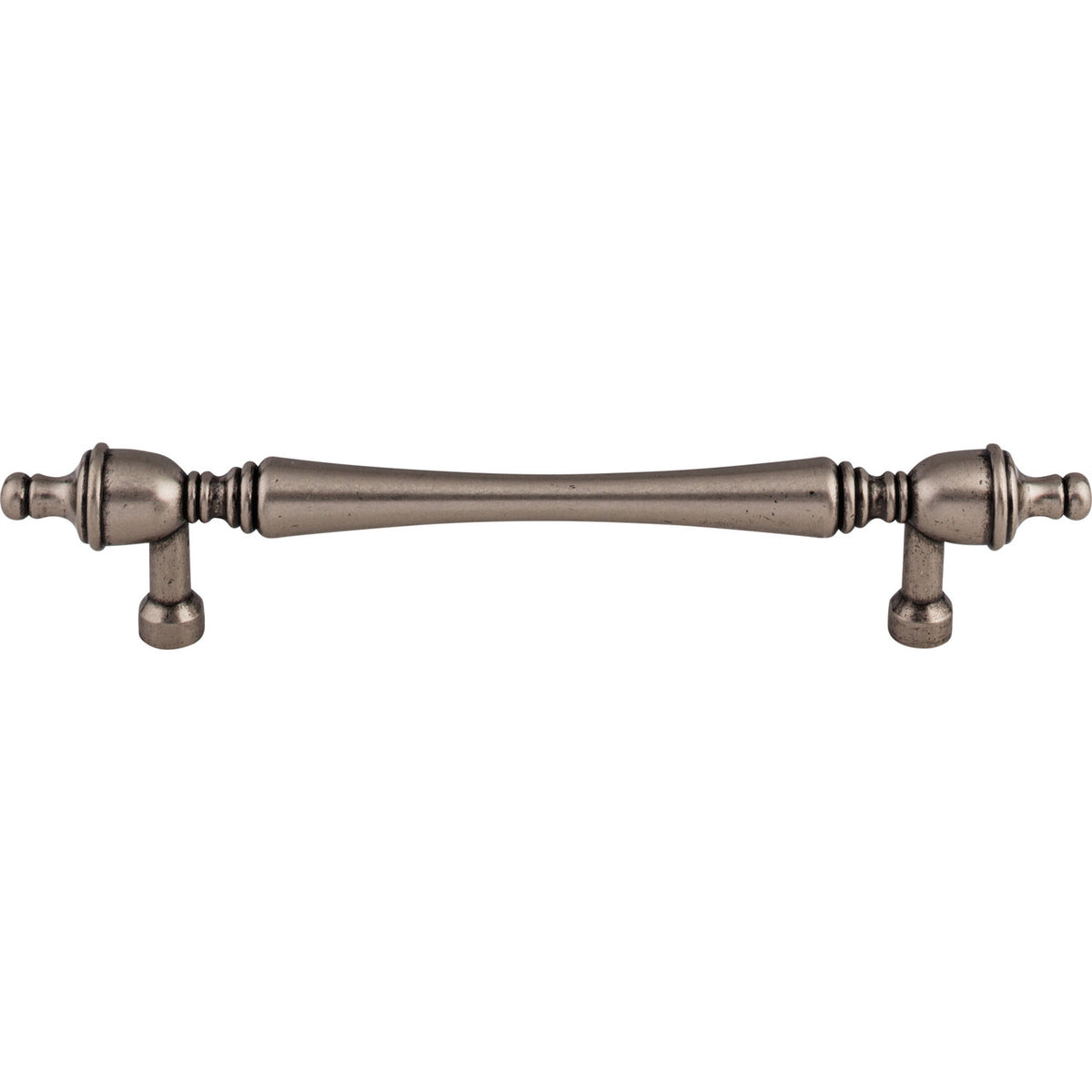 Top Knobs M823-7: 7" cc Somerset Round Bar Cabinet Pull - Pewter Antique