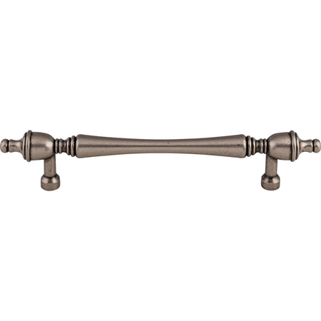Top Knobs M823-7: 7" cc Somerset Round Bar Cabinet Pull - Pewter Antique