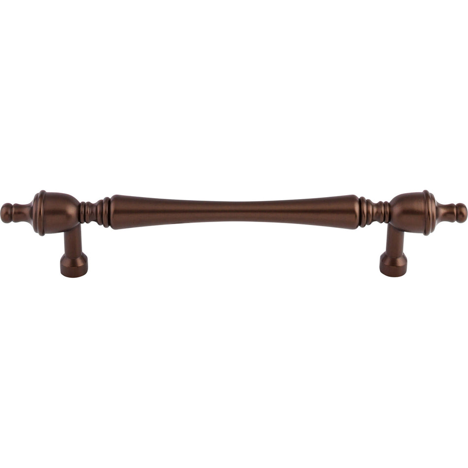 Top Knobs M827-7: 7" cc Somerset Round Bar Cabinet Pull - Oil Rubbed Bronze