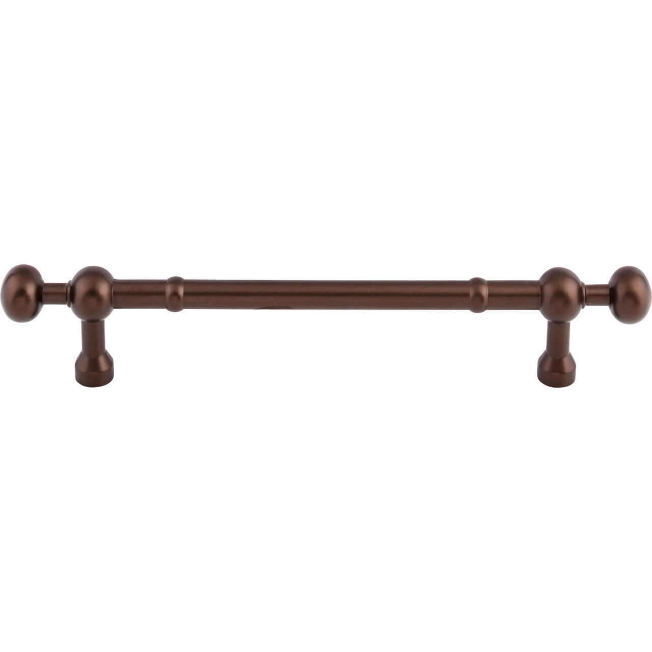 Top Knobs M838-7: 7" cc Somerset Round Bar Cabinet Pull - Oil Rubbed Bronze