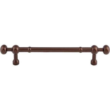 Top Knobs M838-7: 7" cc Somerset Round Bar Cabinet Pull - Oil Rubbed Bronze