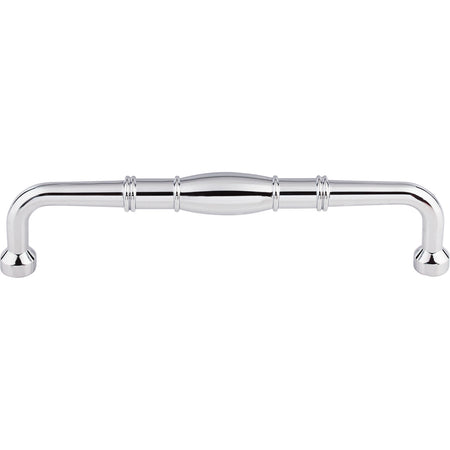 Top Knobs M839-7: 7" cc Normandy D-Handle Cabinet Pull - Polished Chrome