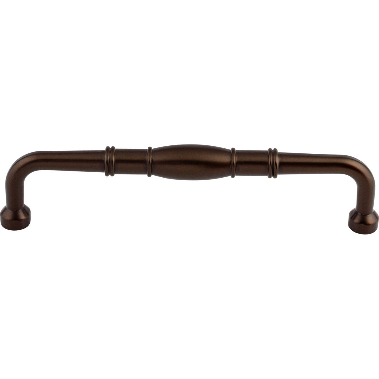 Top Knobs M849-7: 7" cc Normandy D-Handle Cabinet Pull - Oil Rubbed Bronze