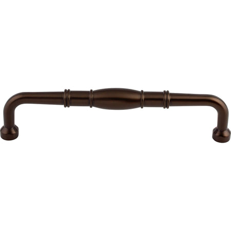 Top Knobs M849-7: 7" cc Normandy D-Handle Cabinet Pull - Oil Rubbed Bronze