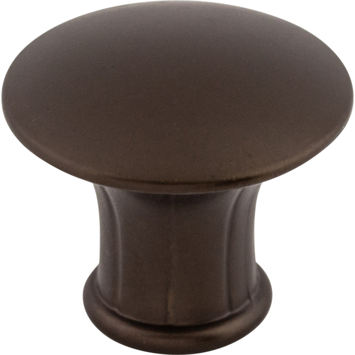 Top Knobs M913: 1-1/4" Lund Round Cabinet Knob - Oil Rubbed Bronze