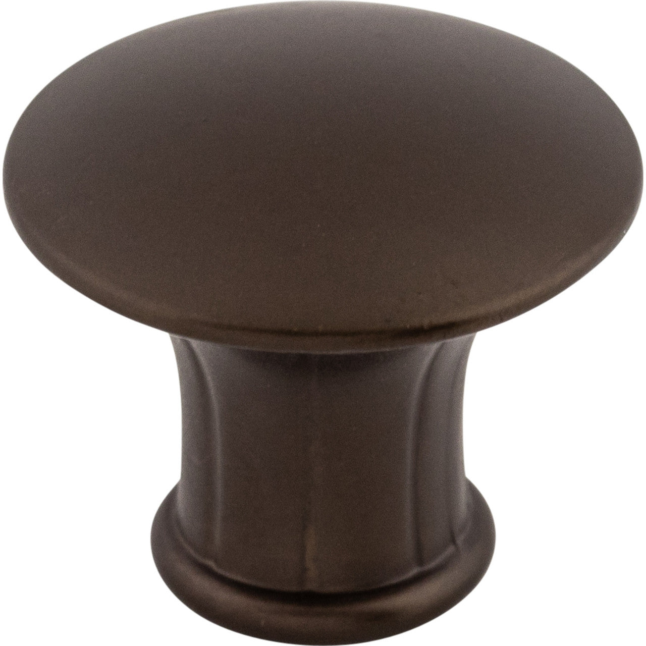 Top Knobs M913: 1-1/4" Lund Round Cabinet Knob - Oil Rubbed Bronze
