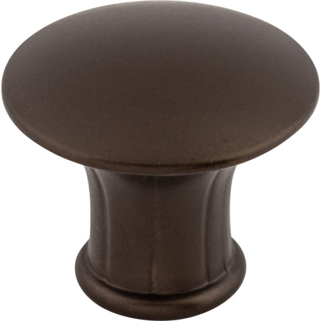 Top Knobs M913: 1-1/4" Lund Round Cabinet Knob - Oil Rubbed Bronze