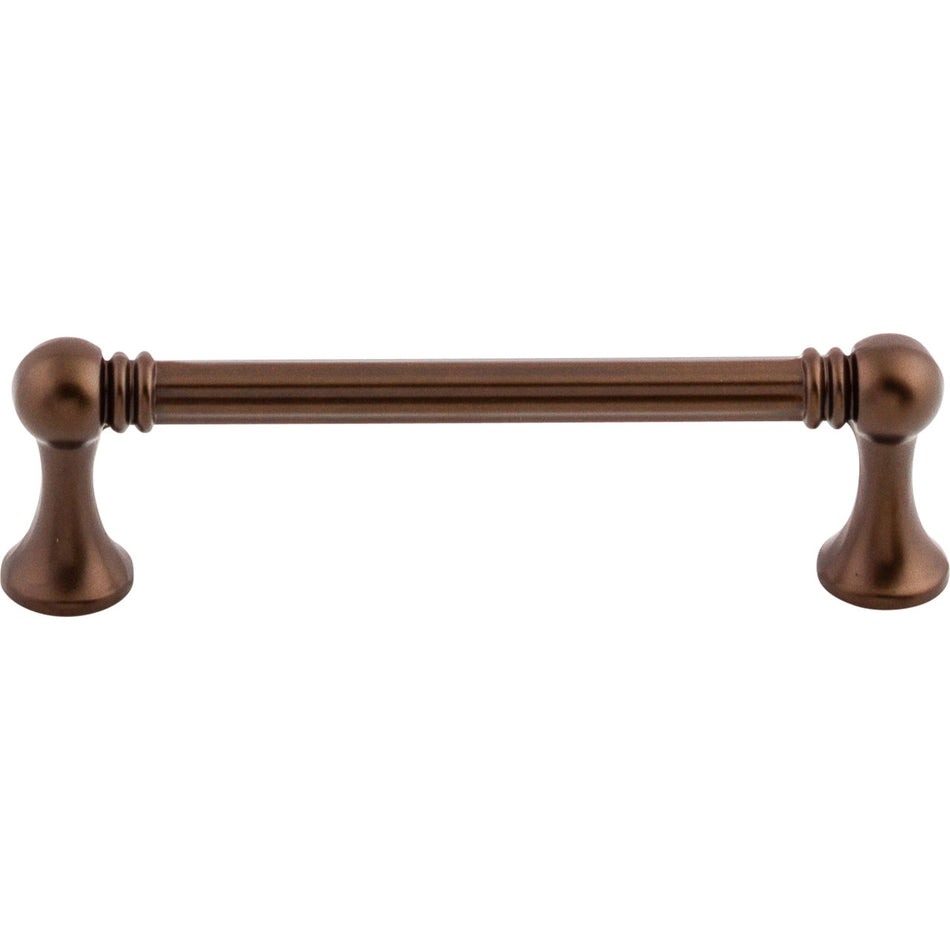 Top Knobs M928: 3-3/4" cc Grace Round Bar Cabinet Pull - Oil Rubbed Bronze