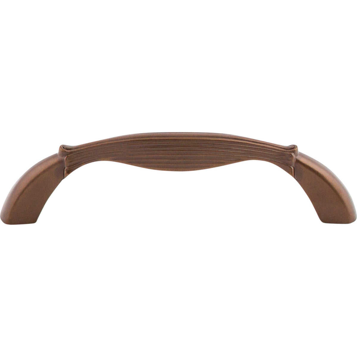 Top Knobs M946: 3-3/4" cc Edwardian Round Bar Cabinet Pull - Oil Rubbed Bronze