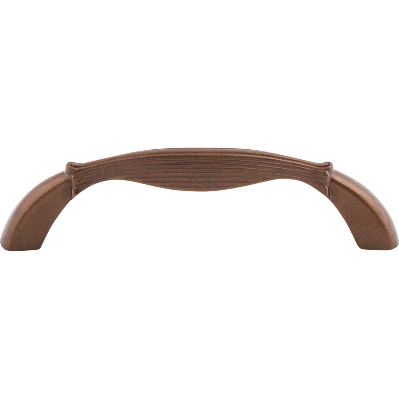 Top Knobs M946: 3-3/4" cc Edwardian Round Bar Cabinet Pull - Oil Rubbed Bronze
