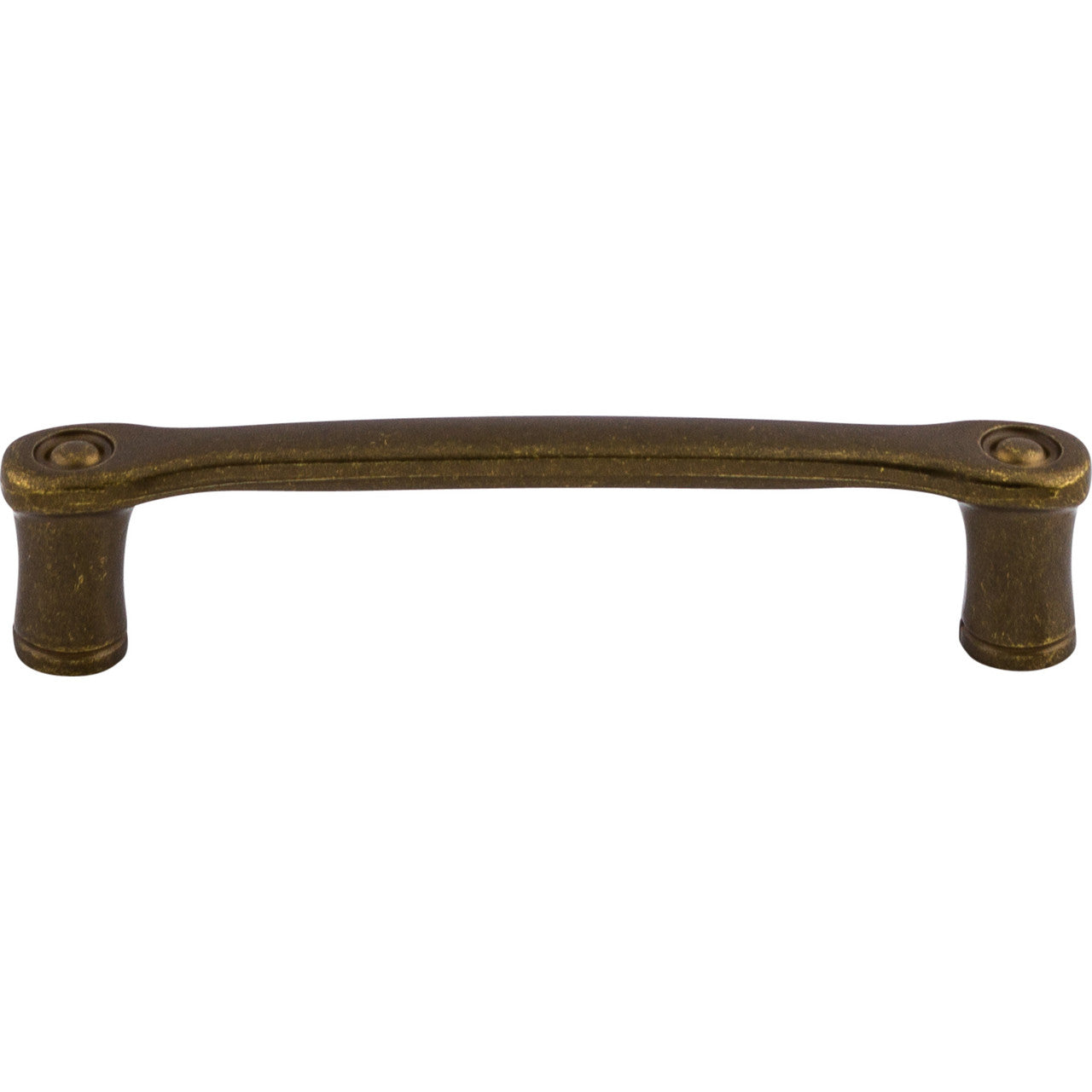 Top Knobs M969: 3-3/4" cc Link Bar Cabinet Pull - German Bronze