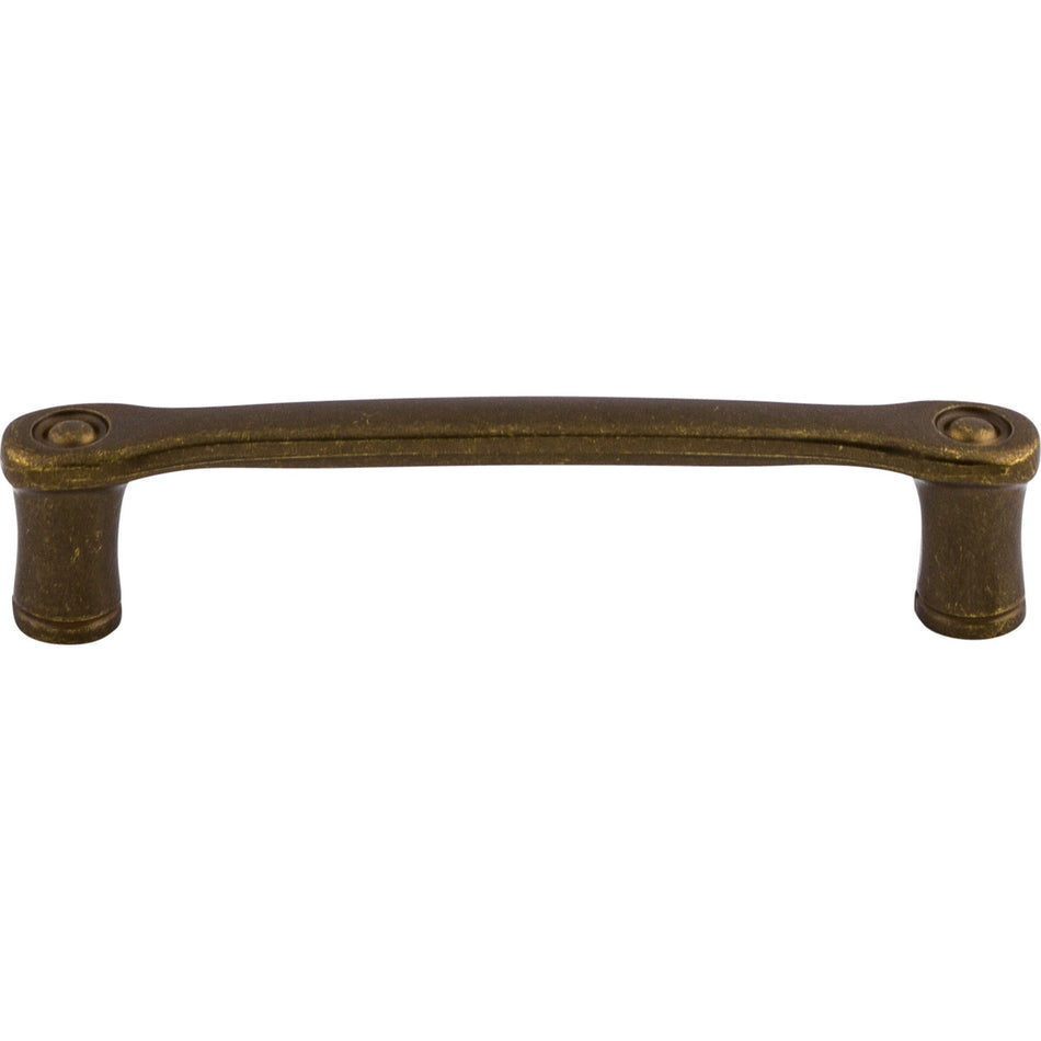Top Knobs M969: 3-3/4" cc Link Bar Cabinet Pull - German Bronze