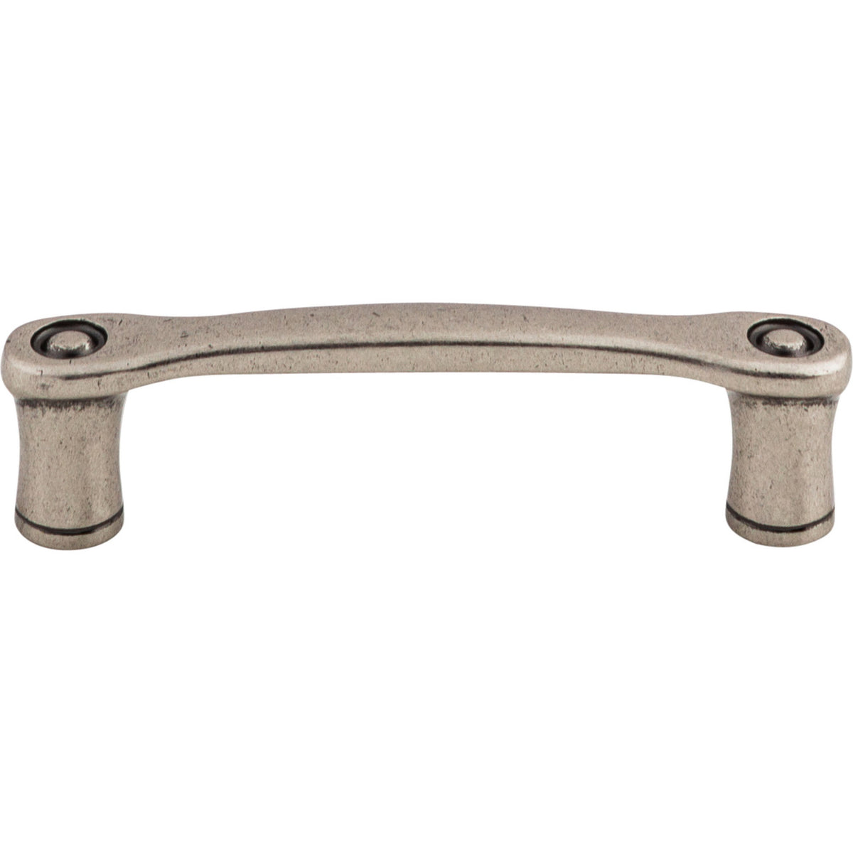 Top Knobs M971: 3" cc Link Bar Cabinet Pull - Pewter Antique