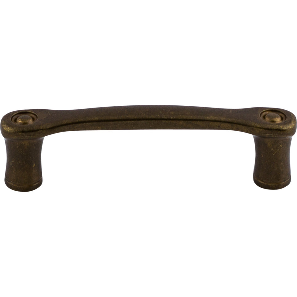 Top Knobs M972: 3" cc Link Bar Cabinet Pull - German Bronze